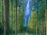 Peter Ellenshaw Yosemite Falls painting